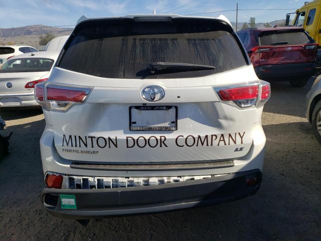 Photo 6 from auction – 2015 TOYOTA HIGHLANDER with VIN 5TDZKRFH1FS106045