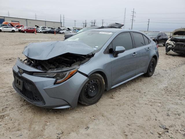 TOYOTA COROLLA LE 2020 with VIN 5YFEPRAE0LP035759 - Photo from auction