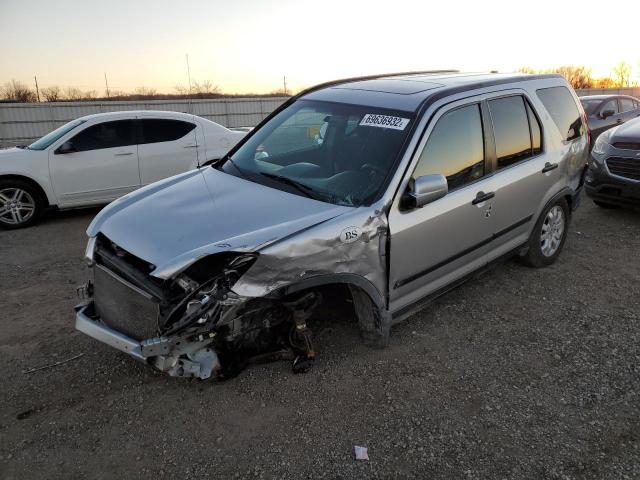 HONDA CR-V EX 2006 with VIN JHLRD68886C012478 - Photo from auction