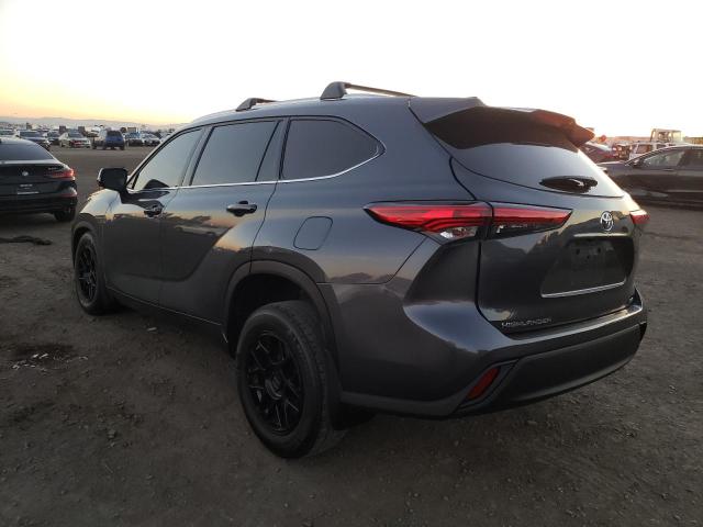 Photo 2 from auction – 2020 TOYOTA HIGHLANDER with VIN 5TDGZRAH1LS014648