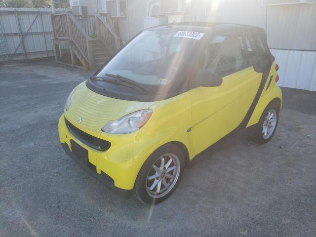 SMART FORTWO PAS 2008 with VIN WMEEK31X48K135545 - Photo from auction