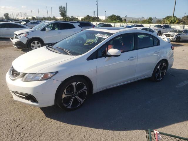 HONDA CIVIC SI 2015 with VIN 2HGFB6E57FH700423 - Photo from auction