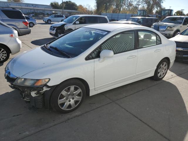 HONDA CIVIC LX 2010 with VIN 19XFA1F54AE004075 - Photo from auction