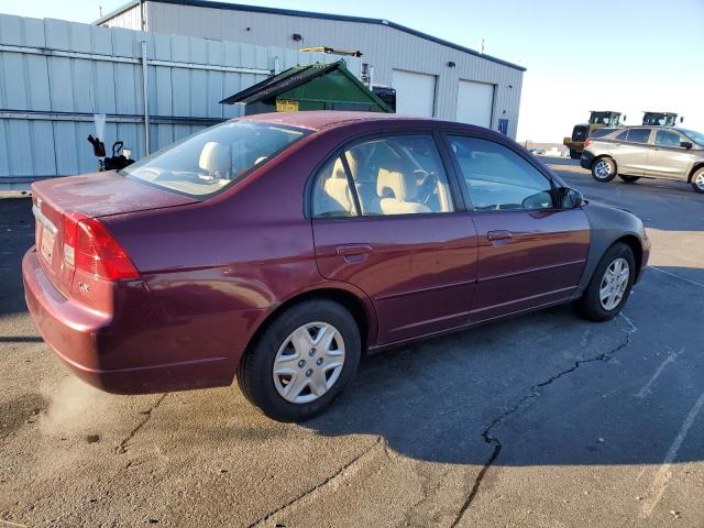 Photo 3 from auction – 2003 HONDA CIVIC LX with VIN 2HGES16543H626953