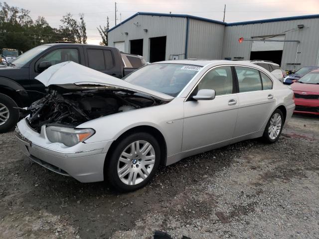 BMW 745 LI 2002 with VIN WBAGN63402DR06434 - Photo from auction