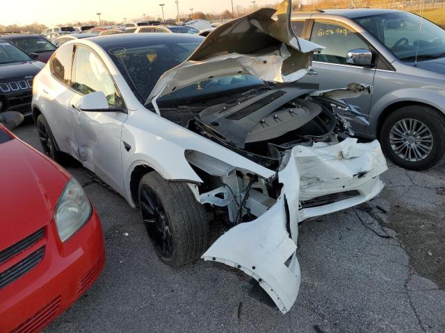 TESLA MODEL Y 2021 with VIN 5YJYGDEE8MF297519 - Photo from auction