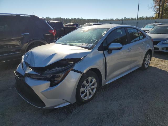 TOYOTA COROLLA LE 2022 with VIN 5YFEPMAE2NP355221 - Photo from auction