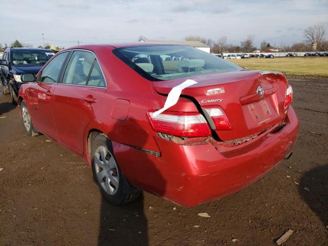Photo 2 from auction – 2009 TOYOTA CAMRY BASE with VIN 4T4BE46K39R099219