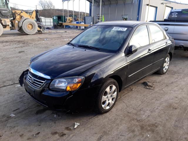 KIA SPECTRA EX 2009 with VIN KNAFE221895651547 - Photo from auction