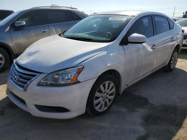 Photo 1 from auction – 2015 NISSAN SENTRA S with VIN 3N1AB7AP4FY213988