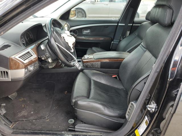 Photo 7 from auction – 2006 BMW 750 LI with VIN WBAHN83566DT35367