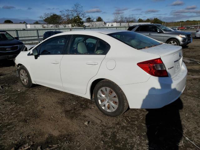 Photo 2 from auction – 2012 HONDA CIVIC LX with VIN 19XFB2F5XCE335460