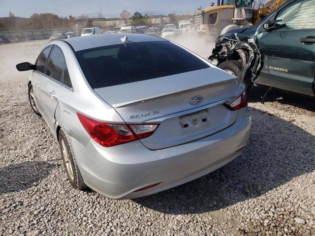 Photo 2 from auction – 2013 HYUNDAI SONATA GLS with VIN 5NPEB4AC1DH627573