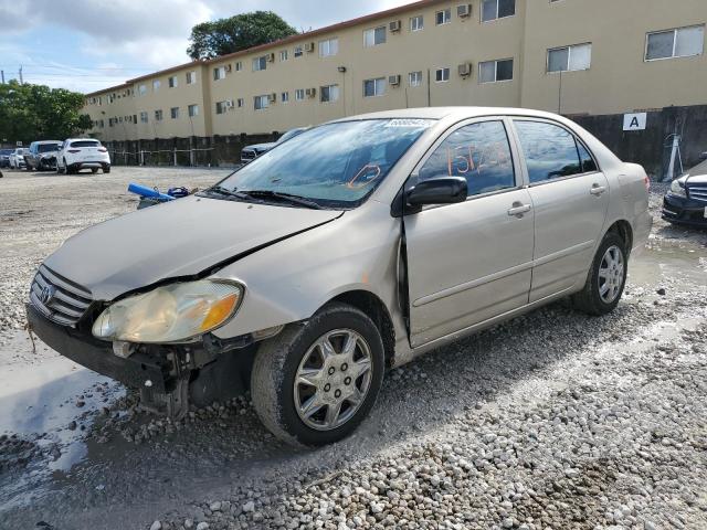 TOYOTA COROLLA 2004 with VIN 1NXBR32E04Z319935 - Photo from auction