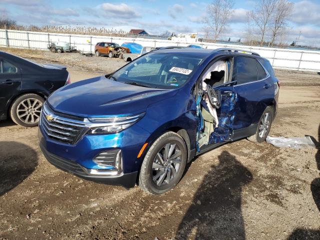 CHEVROLET EQUINOX PR 2022 with VIN 3GNAXXEV5NS233229 - Photo from auction