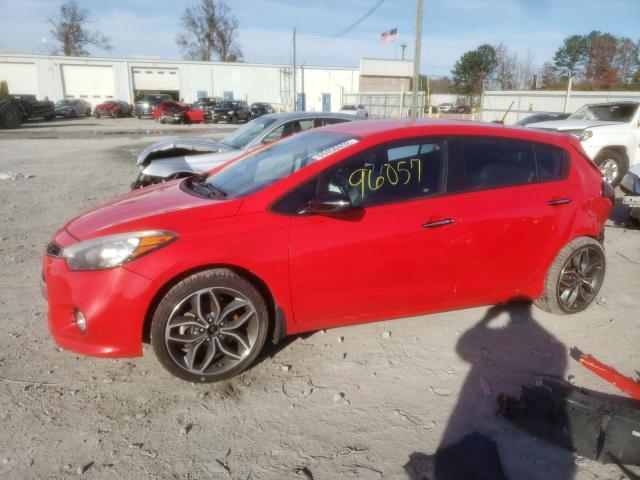 KIA FORTE SX 2014 with VIN KNAFZ5A39E5241262 - Photo from auction