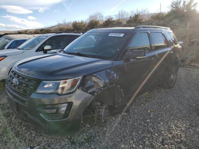 FORD EXPLORER S 2016 with VIN 1FM5K8GT1GGA01377 - Photo from auction