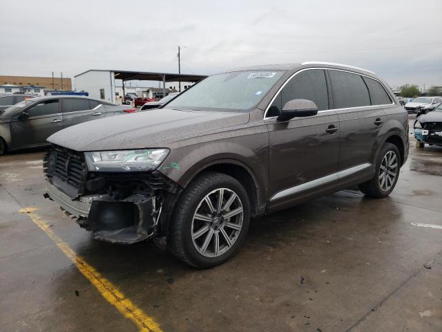 AUDI Q7 PREMIUM 2017 with VIN WA1LAAF79HD036501 - Photo from auction
