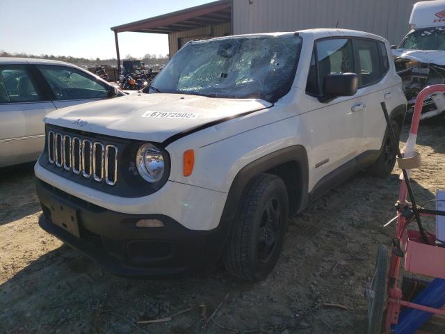 JEEP RENEGADE S 2017 with VIN ZACCJAAB9HPG22876 - Photo from auction