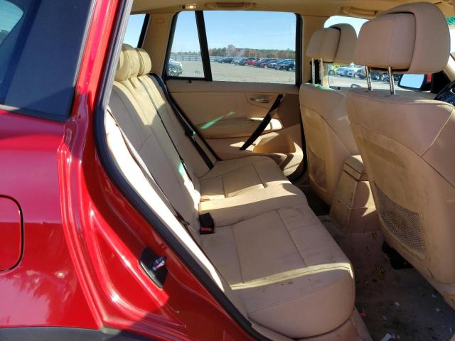 Photo 11 from auction – 2008 BMW X3 3.0SI with VIN WBXPC93498WJ17712