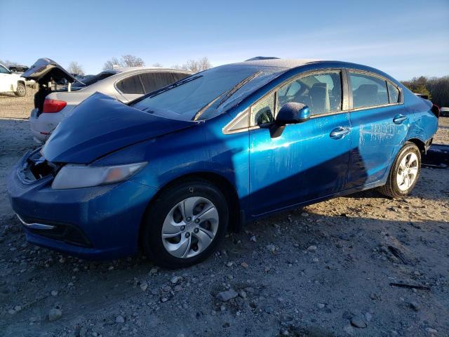 Photo 1 from auction – 2013 HONDA CIVIC LX with VIN 2HGFB2F55DH592985