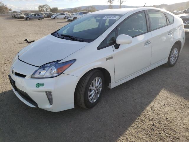 TOYOTA PRIUS PLUG 2014 with VIN JTDKN3DP0E3054228 - Photo from auction