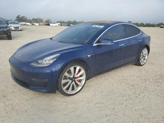 TESLA MODEL 3 2018 with VIN 5YJ3E1EB7JF080737 - Photo from auction