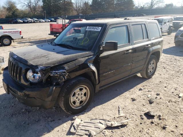 Photo 1 from auction – 2016 JEEP PATRIOT SP with VIN 1C4NJPBA3GD507964