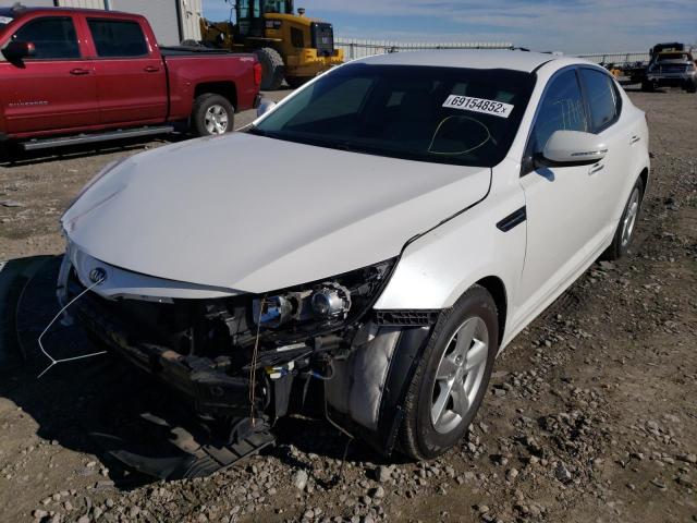 KIA OPTIMA LX 2015 with VIN KNAGM4A79F5528523 - Photo from auction