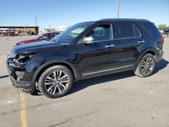 FORD EXPLORER P 2018 with VIN 1FM5K8HT8JGA31367 - Photo from auction