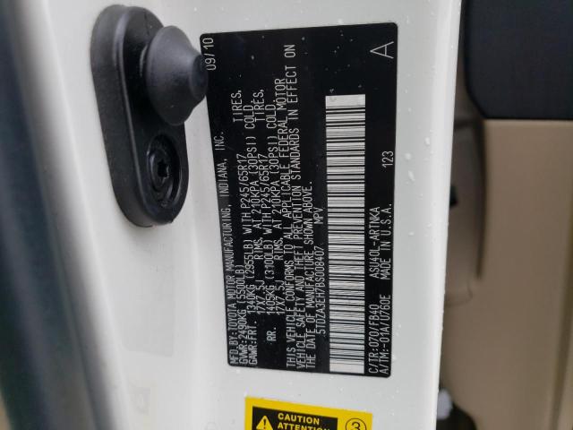Photo 14 from auction – 2011 TOYOTA HIGHLANDER with VIN 5TDZA3EH7BS008407