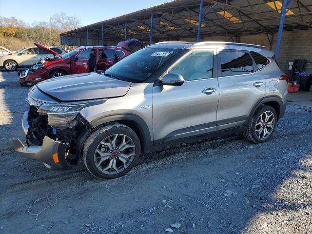 KIA SELTOS SX 2021 with VIN KNDETCA21M7060137 - Photo from auction