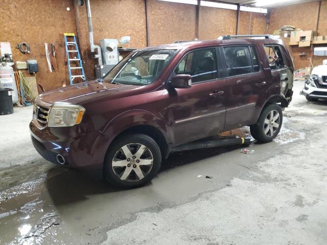 HONDA PILOT TOUR 2013 with VIN 5FNYF4H9XDB047605 - Photo from auction