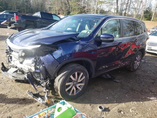 HONDA PILOT EX 2019 with VIN 5FNYF6H34KB096299 - Photo from auction