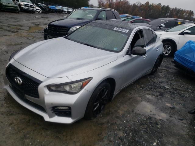 Photo 1 from auction – 2014 INFINITI Q50 BASE with VIN JN1BV7AR2EM687470