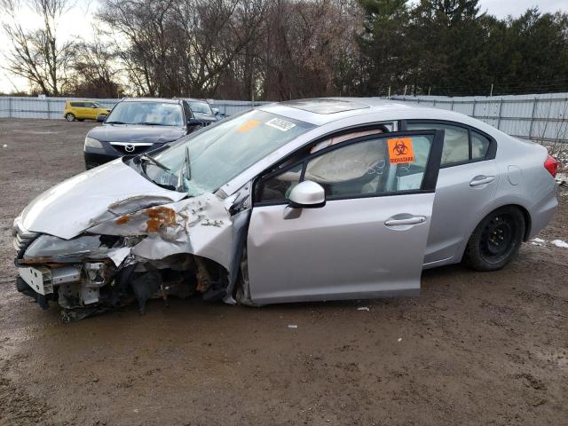 HONDA CIVIC LX 2012 with VIN 2HGFB2F58CH027502 - Photo from auction
