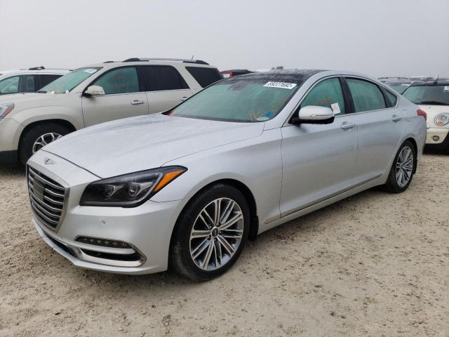 GENESIS G80 BASE 2018 with VIN KMHGN4JE3JU239744 - Photo from auction