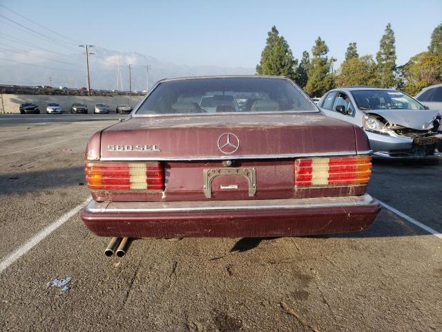 Photo 6 from auction – 1990 MERCEDES-BENZ 560 SEC with VIN WDBCA45E9LA542572