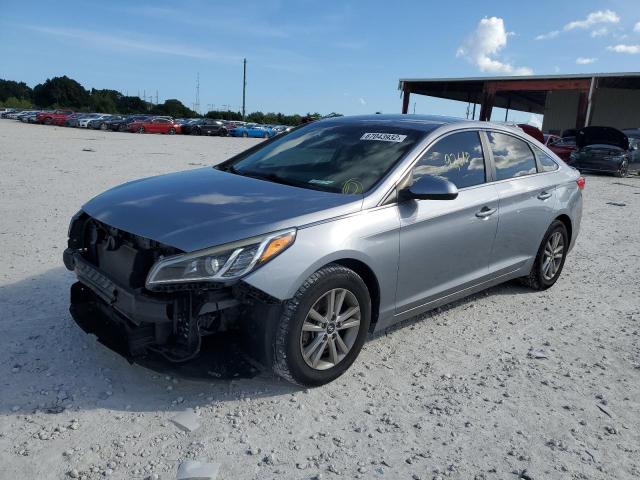 HYUNDAI SONATA SE 2016 with VIN 5NPE24AF6GH307860 - Photo from auction