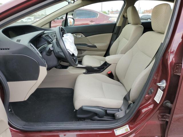 Photo 7 from auction – 2015 HONDA CIVIC LX with VIN 19XFB2F5XFE065716