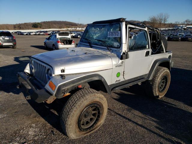 JEEP WRANGLER / 2004 with VIN 1J4FA49S64P750089 - Photo from auction