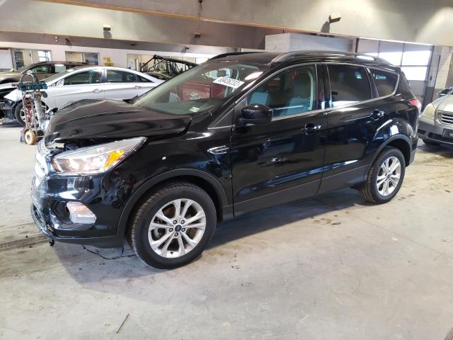 FORD ESCAPE SE 2018 with VIN 1FMCU0GD7JUD47728 - Photo from auction