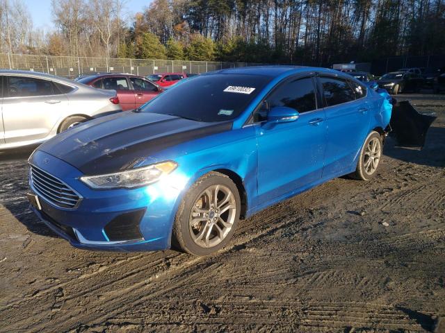 FORD FUSION SEL 2020 with VIN 3FA6P0CD7LR117024 - Photo from auction