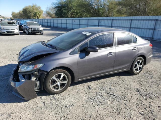 HONDA CIVIC SE 2015 with VIN 19XFB2F75FE119666 - Photo from auction