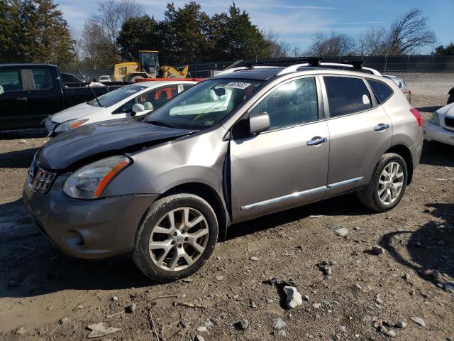 NISSAN ROGUE S 2011 with VIN JN8AS5MV3BW666212 - Photo from auction
