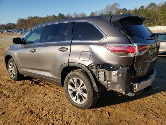 Photo 2 from auction – 2014 TOYOTA HIGHLANDER with VIN 5TDZKRFH5ES034877
