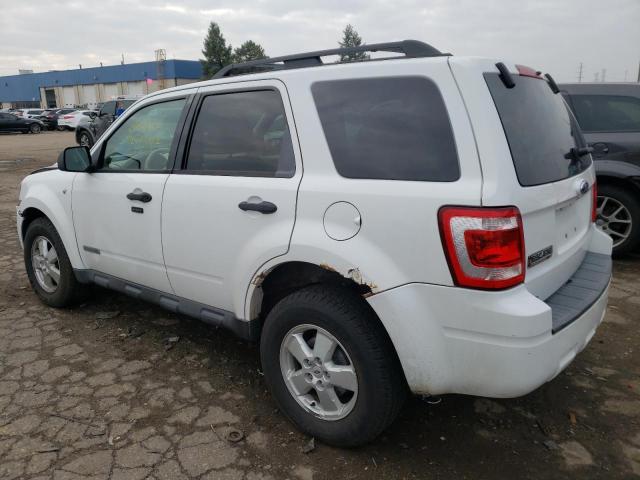 Photo 2 from auction – 2008 FORD ESCAPE XLT with VIN 1FMCU03178KC23038