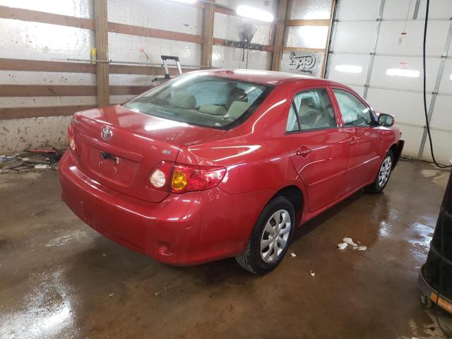 Photo 3 from auction – 2009 TOYOTA COROLLA BA with VIN 1NXBU40E49Z120935
