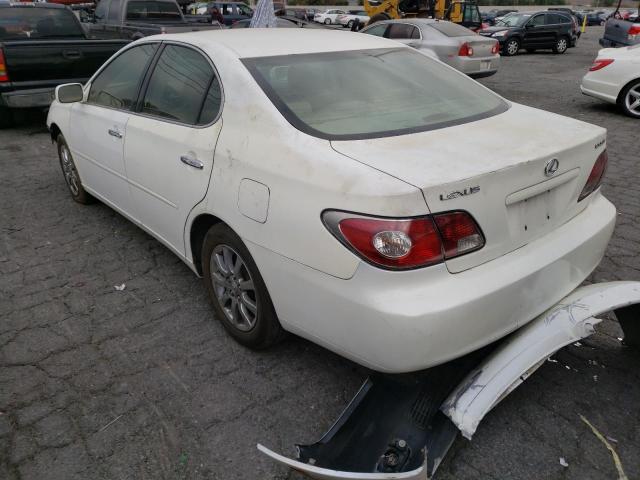 Photo 2 from auction – 2003 LEXUS ES 300 with VIN JTHBF30G735042001