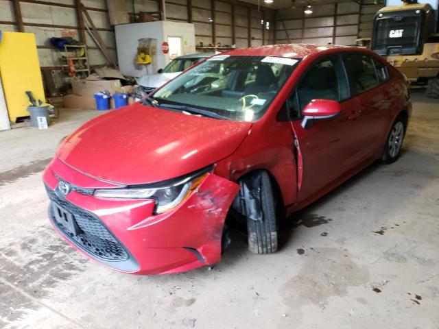 TOYOTA COROLLA LE 2021 with VIN 5YFEPMAE4MP185023 - Photo from auction